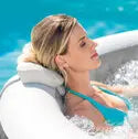 Spa Gonflable INTEX PureSpa Ardoise – 6 Personnes – 170 Bulles – Wi-Fi – LED – Sel