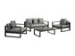 Salon de Jardin Aluminium MOLOKAI 3 Places – Design Contemporain, Paris Garden