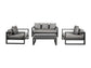 Salon de Jardin Aluminium MOLOKAI 3 Places – Design Contemporain, Paris Garden