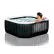 Spa Gonflable INTEX PureSpa Carbone – 6 Personnes – 6 Jets + 140 Bulles – Wi-Fi – Sel