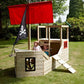 Cabane Bateau Pirate en Bois FSC® GALLEON – TP TOYS – La Grande Aventure au Jardin, Dès 3 Ans