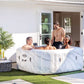 Spa Gonflable INTEX Calacatta 4 Places – Jets Dual Zone & Stérilisateur Sel
