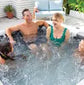 Spa Gonflable INTEX PureSpa Ardoise – 6 Personnes – 170 Bulles – Wi-Fi – LED – Sel