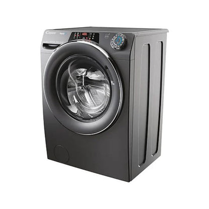 Lave-linge Candy RapidO RO1484DWMCRT – 8 kg, 1400 tr/min, Classe A, Wi-Fi, Anthracite