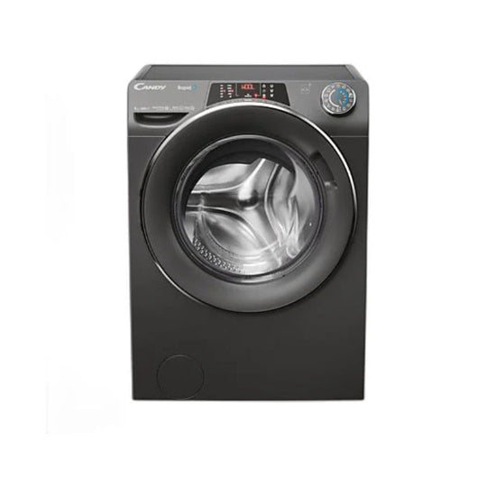 Lave-linge Candy RapidO RO1484DWMCRT – 8 kg, 1400 tr/min, Classe A, Wi-Fi, Anthracite