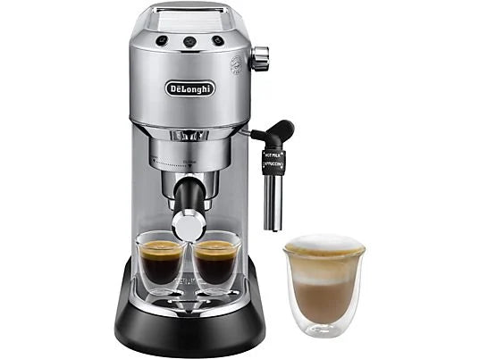 Machine à Café Expresso De’Longhi Dedica EC685.M – 1300 W – 15 bar – Thermoblock – Argenté