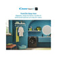 Lave-linge Candy RapidO RO1484DWMCRT – 8 kg, 1400 tr/min, Classe A, Wi-Fi, Anthracite