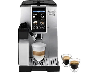 Machine à Café Superautomatique De’Longhi Dinamica Plus ECAM380.85.SB – 1450 W – 17 Boissons – Inox