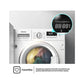 Lave-linge Séchant Encastrable Hisense WD3M841BWIES – 8/6 kg, 1400 tr/min, Inverter