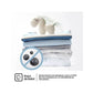 Lave-linge Séchant Encastrable Hisense WD3M841BWIES – 8/6 kg, 1400 tr/min, Inverter
