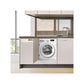 Lave-linge Séchant Encastrable Hisense WD3M841BWIES – 8/6 kg, 1400 tr/min, Inverter