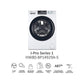 Lave-linge Haier HW80-BP14929A-S – 8 kg, 1400 tr/min, Classe A, Slim 48 cm, Vapeur