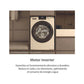 Lave-linge Haier HW80-BP14929A-S – 8 kg, 1400 tr/min, Classe A, Slim 48 cm, Vapeur