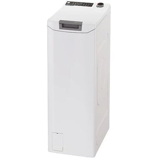 Lave-linge Top Hoover THOS2856TM4-S – 8,5 kg, 1400 tr/min, Classe B, Vapeur, Wi-Fi, 41 cm