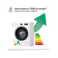 Lave-linge LG F4X1009NWK – 9 kg, 1400 tr/min, Classe A, AI Direct Drive, Vapeur, Wi-Fi