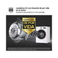 Lave-linge LG F4X1009NWK – 9 kg, 1400 tr/min, Classe A, AI Direct Drive, Vapeur, Wi-Fi