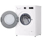 Lave-linge LG F4X1009NWK – 9 kg, 1400 tr/min, Classe A, AI Direct Drive, Vapeur, Wi-Fi