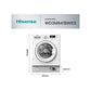 Lave-linge Séchant Encastrable Hisense WD3M841BWIES – 8/6 kg, 1400 tr/min, Inverter