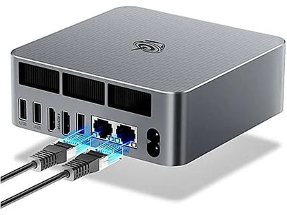 Mini PC Gaming Beelink EQR6 – AMD Ryzen 7 6800U 4,9 GHz – 32 Go RAM DDR5 – 1 To SSD – Radeon 680M – Wi-Fi 6 – Gris