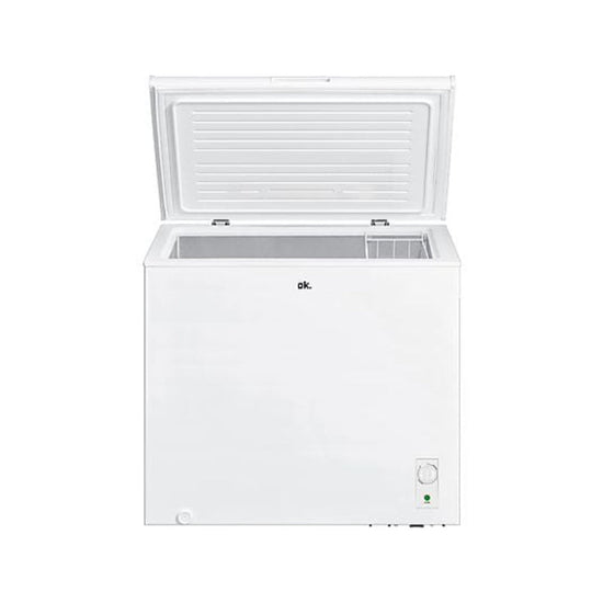 Congélateur Coffre OK. OFZ 171 E W – 198 L – Blanc – Classe E – 4 Étoiles