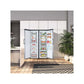 Congélateur Vertical LG GFM61MBCSF – 324 L – 186 cm – Total No Frost – Inox Anti-Empreintes