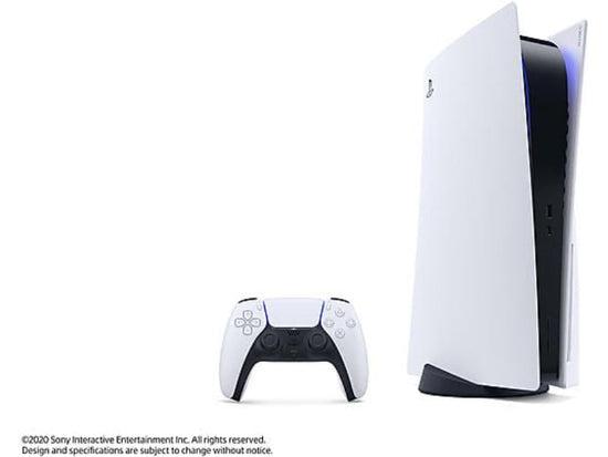Console PS5 Digital Edition Sony – 825 Go – Noir – Manette DualSense incluse