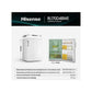 Réfrigérateur 1 Porte Hisense RL170D4BWE – 133 L, Sous Plan de Travail, Porte Réversible, 40 dB, Classe E, Blanc