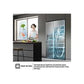Réfrigérateur Américain Hisense RS818N4TIE1 – 636 L, No Frost, Distributeur Eau & Glace, Wi-Fi, Classe E, Inox
