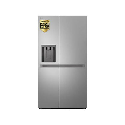 Réfrigérateur Américain LG GSLC41PYPE – 638 L, No Frost, Distributeur Eau & Glace, LinearCooling, Classe E, Inox