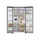 Réfrigérateur Américain Samsung Bespoke AI RS70F64KETEF – 640 L, No Frost, Distributeur, Wi-Fi, Classe E, Inox