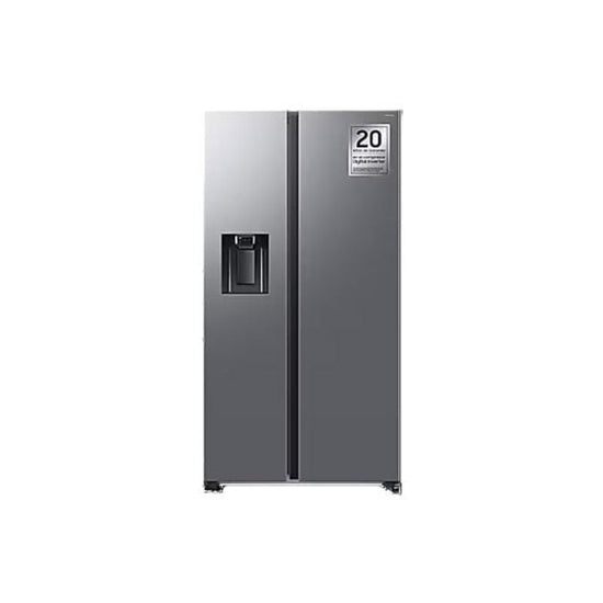 Réfrigérateur Américain Samsung Bespoke AI RS70F64KETEF – 640 L, No Frost, All Around Cooling, Distributeur, Wi-Fi, Classe E, Inox