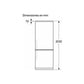 Réfrigérateur Combiné Bosch KGN392WCF – 363 L – Total No Frost – 203 cm – Classe C – Blanc