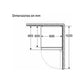 Réfrigérateur Combiné Bosch KGN392WCF – 363 L – Total No Frost – 203 cm – Classe C – Blanc