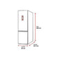 Réfrigérateur Combiné Bosch KGN397ICT – 363 L, Total No Frost, VitaFresh XXL, 203 cm, Classe C, Inox
