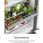 Réfrigérateur Combiné Haier 3D 60 Series 3 A3FE737CGJ – 371 L – Total No Frost – Classe E – Inox Anti-Empreintes