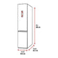 Réfrigérateur Combiné Haier 3D 60 Series 3 A3FE737CGJ – 371 L – Total No Frost – Classe E – Inox Anti-Empreintes