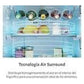 Réfrigérateur Combiné Haier 3D 60 Series 5 HTW5618CNMG – 360 L – Total No Frost – Classe C – Inox