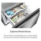 Réfrigérateur Combiné Haier 3D 60 Series 5 HTW5618CNMG – 360 L – Total No Frost – Classe C – Inox