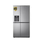 Réfrigérateur Américain LG GSLV71PZTD – 635 L, No Frost, Distributeur Eau & Glace, Wi-Fi, Classe D, Inox