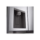 Réfrigérateur Américain LG GSLV71PZTD – 635 L, No Frost, Distributeur Eau & Glace, Wi-Fi, Classe D, Inox