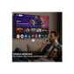 Téléviseur Haier H55K85FUX – 55" 4K UHD, Google TV, Sans Bord, Chromecast, Dolby Audio, 30 W, Noir