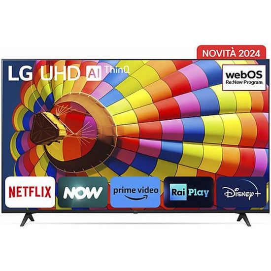 Téléviseur LG 55UT80006LA – 55" 4K UHD, webOS, α5 AI Gen7, Game Optimizer, AI Sound Pro, 20 W, Noir