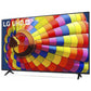 Téléviseur LG 55UT80006LA – 55" 4K UHD, webOS, α5 AI Gen7, Game Optimizer, AI Sound Pro, 20 W, Noir
