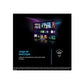 Téléviseur Samsung TU55U7025 – 55" 4K UHD Crystal, Tizen, Gaming Hub, FreeSync, HDR10, 20 W, Noir