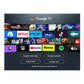 Téléviseur TCL 65P6K – 65" 4K UHD, Google TV, AiPQ, Dolby Atmos, HDR10, 30 W, Noir