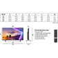 Téléviseur Philips Ambilight 43PUS8510 QLED – 43" 4K UHD, Titan OS, Dolby Atmos, HDR10, 20 W, Noir Mat