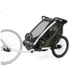 Remorque vélo enfant Thule Chariot Lite Single – Vert | Multiactivités