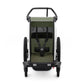 Remorque vélo enfant Thule Chariot Lite Single – Vert | Multiactivités