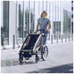 Remorque vélo enfant Thule Chariot Lite Single – Vert | Multiactivités