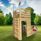 Tour Cabane Pirate en Bois avec Bac à Sable – SOULET – 3 à 12 Ans, 6 Enfants
